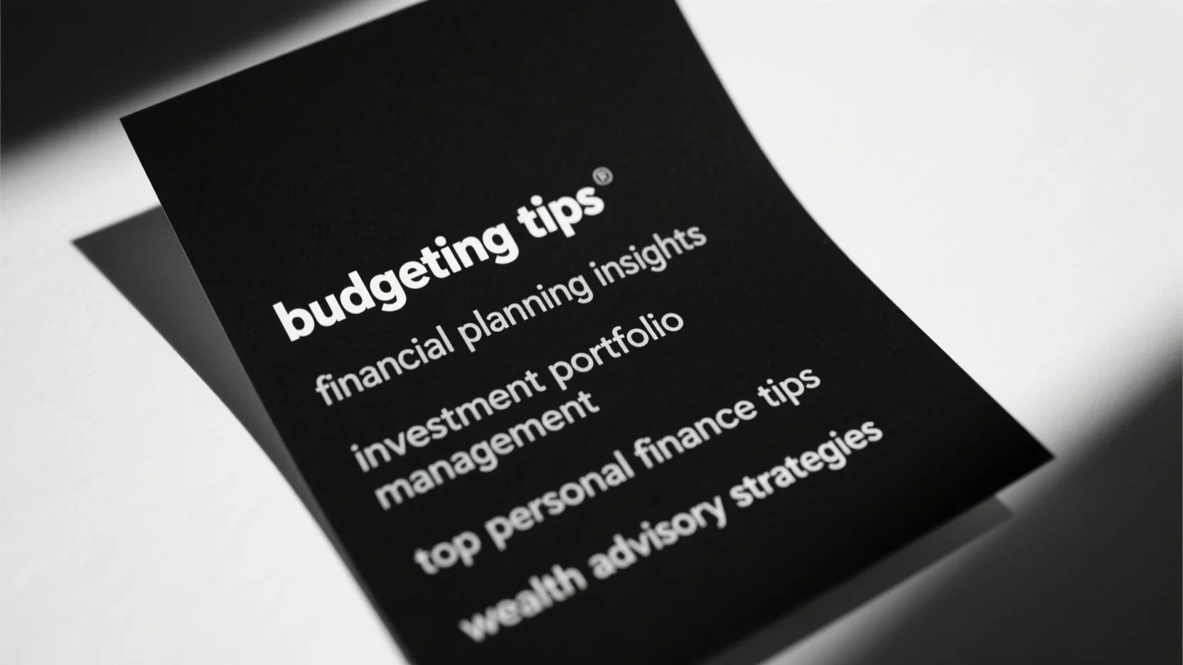 Top Personal Finance Tips: Investment Portfolio Management, Wealth Advisory, and Tax – Efficient Financial Planning